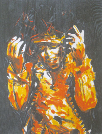 Range Folio, Suite of 4 Serigraphs - 2005 Limited Edition Print - Ronnie Wood (Rolling Stones)