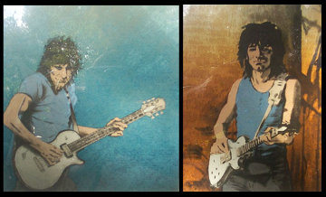 Solo I and II 1992 Limited Edition Print - Ronnie Wood (Rolling Stones) Solo I and II 1992 Limited Edition Print - Ronnie Wood (Rolling Stones)