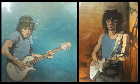 Solo I and II 1992 Limited Edition Print - Ronnie Wood (Rolling Stones)