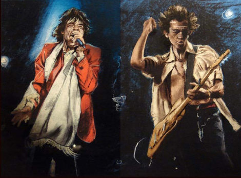 Stray Cat Blues 2000 Limited Edition Print - Ronnie Wood (Rolling Stones)