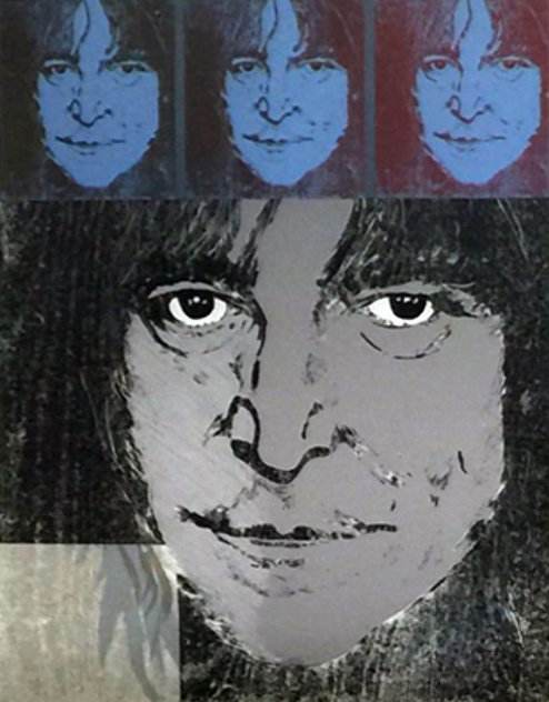John Lennon 1988 Limited Edition Print by Ronnie Wood (Rolling Stones)