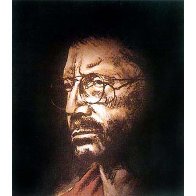 Eric Clapton IV 1997 Limited Edition Print by Ronnie Wood (Rolling Stones) - 1 Eric Clapton IV 1997 Limited Edition Print by Ronnie Wood (Rolling Stones) - 1