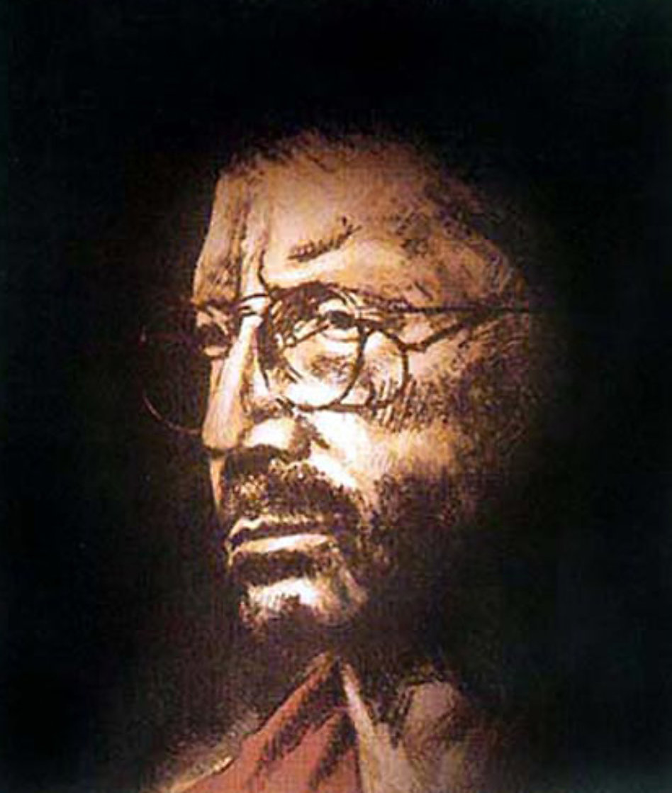 Eric Clapton IV 1997 Limited Edition Print by Ronnie Wood (Rolling Stones) Eric Clapton IV 1997 Limited Edition Print by Ronnie Wood (Rolling Stones)