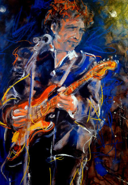 Bob Dylan 2002 Limited Edition Print by Ronnie Wood (Rolling Stones)