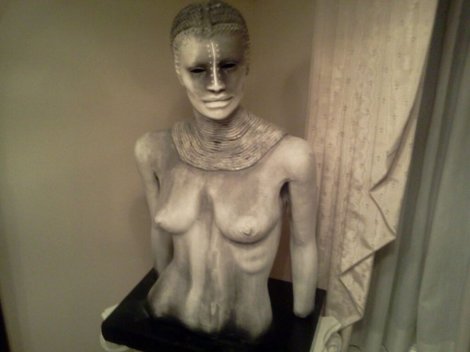 Untitled Ceramic Sculpture 28 in Sculpture - Woodrow Nash