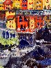 Cinque Terre 2020 10x8 - Italy Original Painting by Linda Woolven - 3