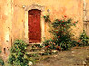 Doorway in Valbonne 1999 30x40 Huge - France Limited Edition Print by Leonard Wren - 0