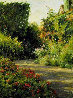 A Garden in Normandy - France Limited Edition Print by Leonard Wren - 0