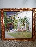 French Courtyard AE - France Limited Edition Print by Leonard Wren - 1