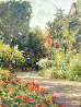 Garden in Normandy 1999 - France Limited Edition Print by Leonard Wren - 2