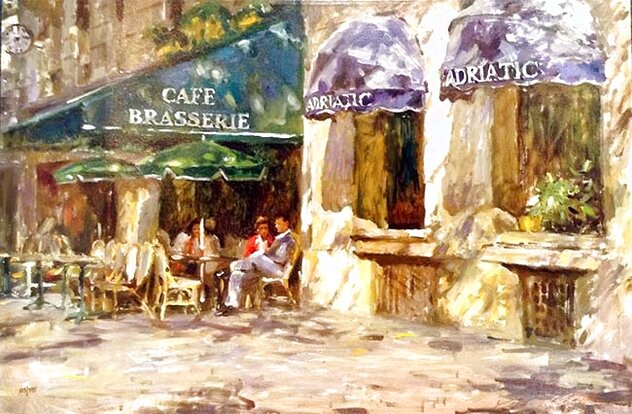 Doorway in Valbonne 1999 Giclee 30x40 by Leonard Wren - For Sale