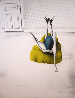 l'Oeuf Bleu 1970 Limited Edition Print by Paul Wunderlich - 0 l'Oeuf Bleu 1970 Limited Edition Print by Paul Wunderlich - 0