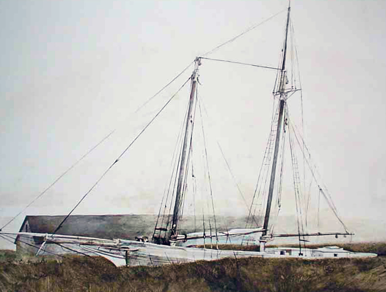 Slip 1977 Limited Edition Print by Andrew Wyeth Slip 1977 Limited Edition Print by Andrew Wyeth