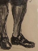 Colonial Figure With Pipe Drawing HS 15x20 Drawing by Andrew Wyeth - 5 Colonial Figure With Pipe Drawing HS 15x20 Drawing by Andrew Wyeth - 5