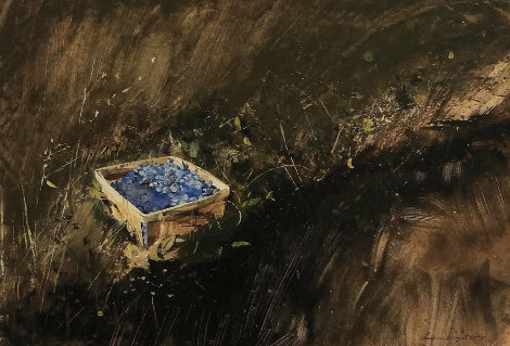 Blueberries, Study For Distant Thunder 2007 Limited Edition Print - Andrew Wyeth
