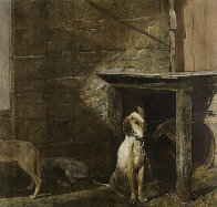 Raccoon 1972 - Hand Signed Limited Edition Print by Andrew Wyeth - 0 Raccoon 1972 - Hand Signed Limited Edition Print by Andrew Wyeth - 0