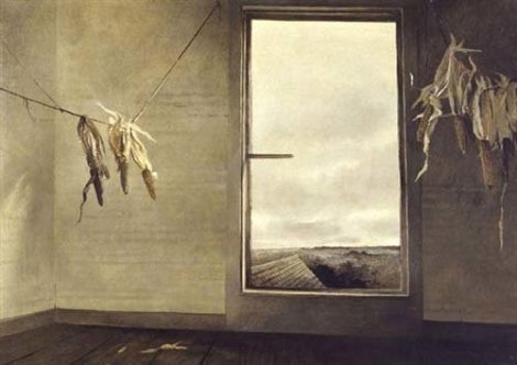 Seed Corn 1948 20x24 Hand Signed Limited Edition Print - Andrew Wyeth