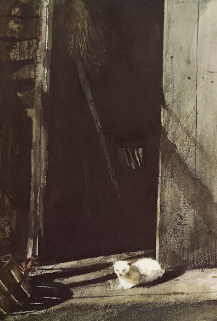 Cat Nap 1963 Limited Edition Print by Andrew Wyeth
