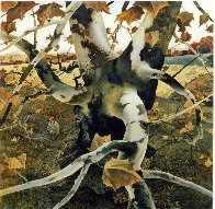 Hunter 1995 Hand Signed Limited Edition Print by Andrew Wyeth - 0 Hunter 1995 Hand Signed Limited Edition Print by Andrew Wyeth - 0