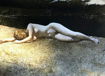 Black Water 1978 HS Limited Edition Print - Andrew Wyeth Black Water 1978 HS Limited Edition Print - Andrew Wyeth