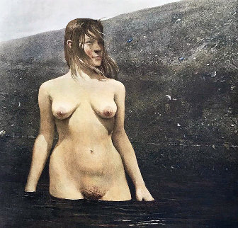 Sea Bed 1980 HS Limited Edition Print - Andrew Wyeth Sea Bed 1980 HS Limited Edition Print - Andrew Wyeth