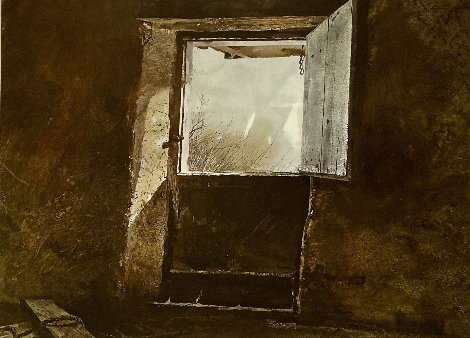 Top of the Mill HS Limited Edition Print - Andrew Wyeth