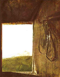 Burning Off 1962 HS Other - Andrew Wyeth Burning Off 1962 HS Other - Andrew Wyeth
