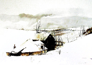 Corner 1962 HS Limited Edition Print - Andrew Wyeth Corner 1962 HS Limited Edition Print - Andrew Wyeth