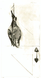 Canvasbacks 1962 HS Limited Edition Print - Andrew Wyeth Canvasbacks 1962 HS Limited Edition Print - Andrew Wyeth