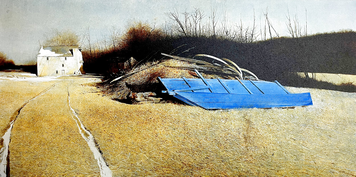 Flood Plan 1974 HS Limited Edition Print by Andrew Wyeth