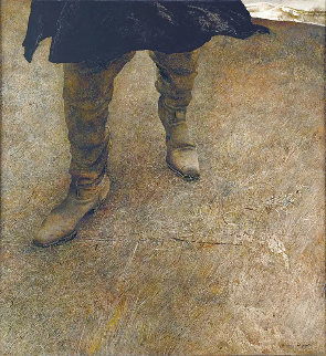 Trodden Weed 1951 HS Early Limited Edition Print - Andrew Wyeth
