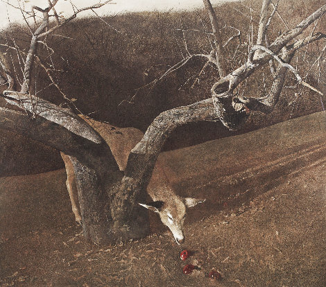 Jacklight 1982 HS - Huge Limited Edition Print - Andrew Wyeth