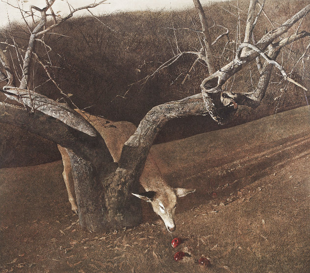 Jacklight 1982 HS - Huge Limited Edition Print by Andrew Wyeth