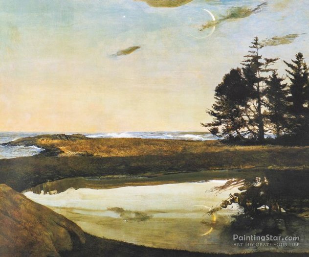 Jupiter 1998 HS - Huge Limited Edition Print by Andrew Wyeth