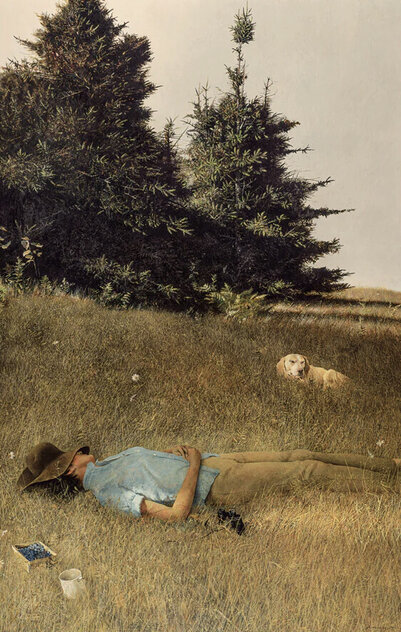 Distant Thunder 1980 HS Limited Edition Print by Andrew Wyeth