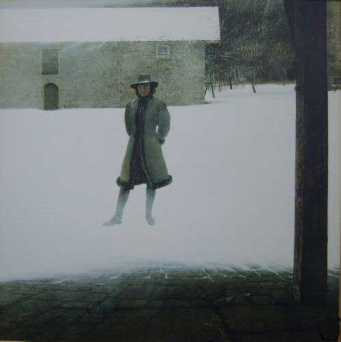 Outpost 1973 Limited Edition Print by Andrew Wyeth Outpost 1973 Limited Edition Print by Andrew Wyeth