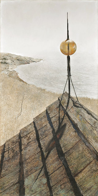 Northern Point 1971 HS - Teel Island, Maine Limited Edition Print by Andrew Wyeth