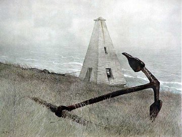 Sea Running HS  1981 Limited Edition Print - Andrew Wyeth