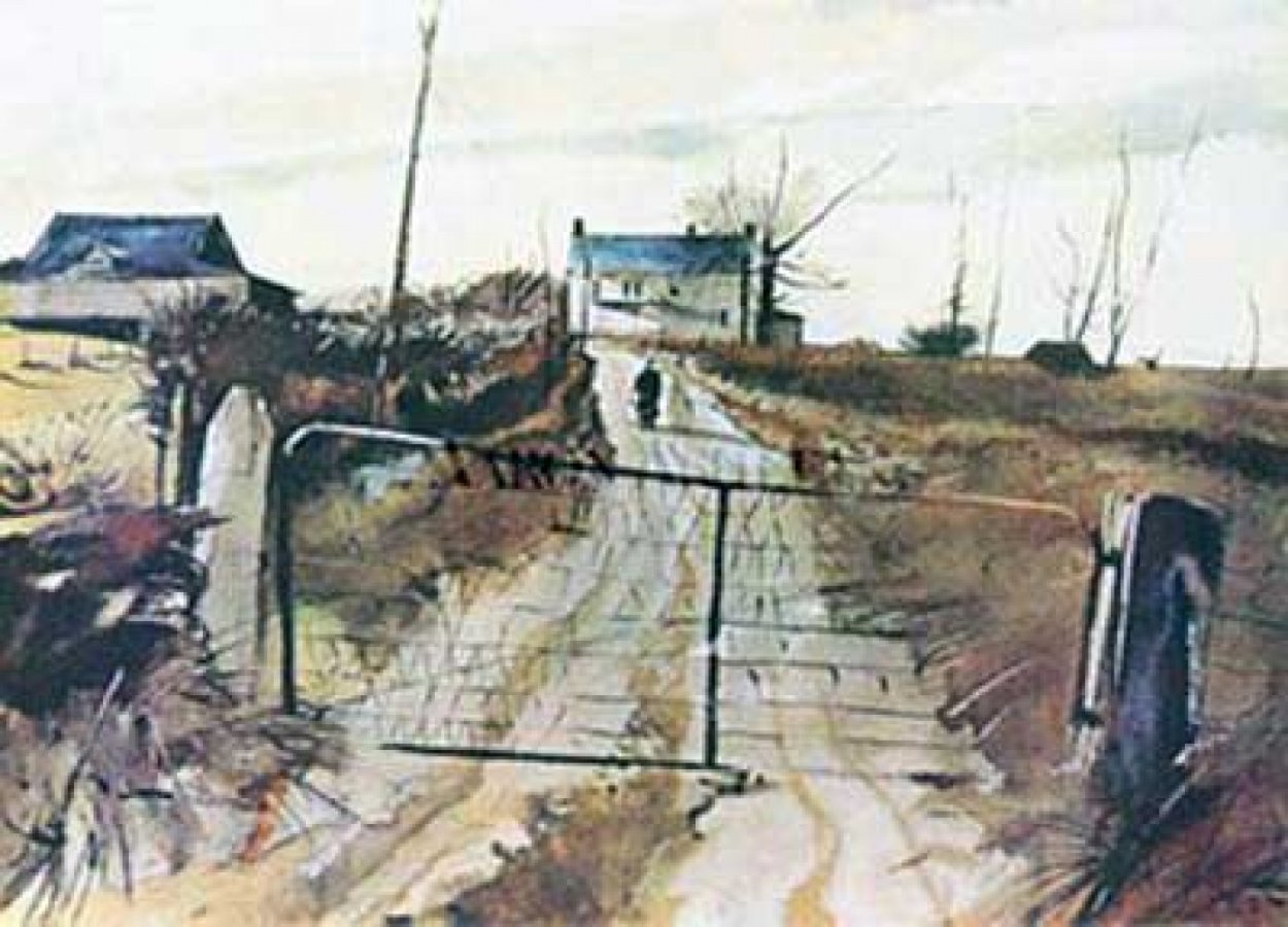 Chester County Farm HS Limited Edition Print by Andrew Wyeth