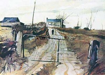 Chester County Farm HS Limited Edition Print - Andrew Wyeth Chester County Farm HS Limited Edition Print - Andrew Wyeth