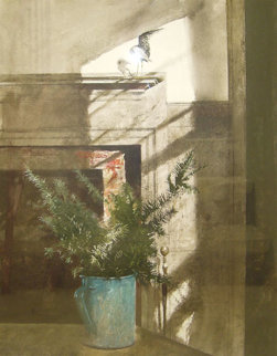 Bird in the House 1984 HS Limited Edition Print - Andrew Wyeth