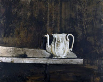 Christina's Teapot 1976 Limited Edition Print - Andrew Wyeth Christina's Teapot 1976 Limited Edition Print - Andrew Wyeth