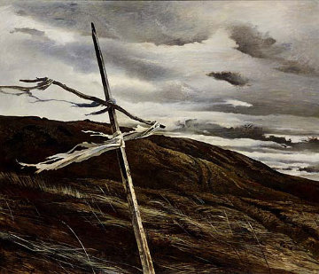Dodges Ridge HS Limited Edition Print - Andrew Wyeth Dodges Ridge HS Limited Edition Print - Andrew Wyeth