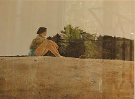 Sandspit HS 1953 HS Limited Edition Print by Andrew Wyeth - 1 Sandspit HS 1953 HS Limited Edition Print by Andrew Wyeth - 1