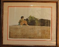 Sandspit HS 1953 HS Limited Edition Print by Andrew Wyeth - 2 Sandspit HS 1953 HS Limited Edition Print by Andrew Wyeth - 2