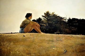 Sandspit HS 1953 HS Limited Edition Print - Andrew Wyeth