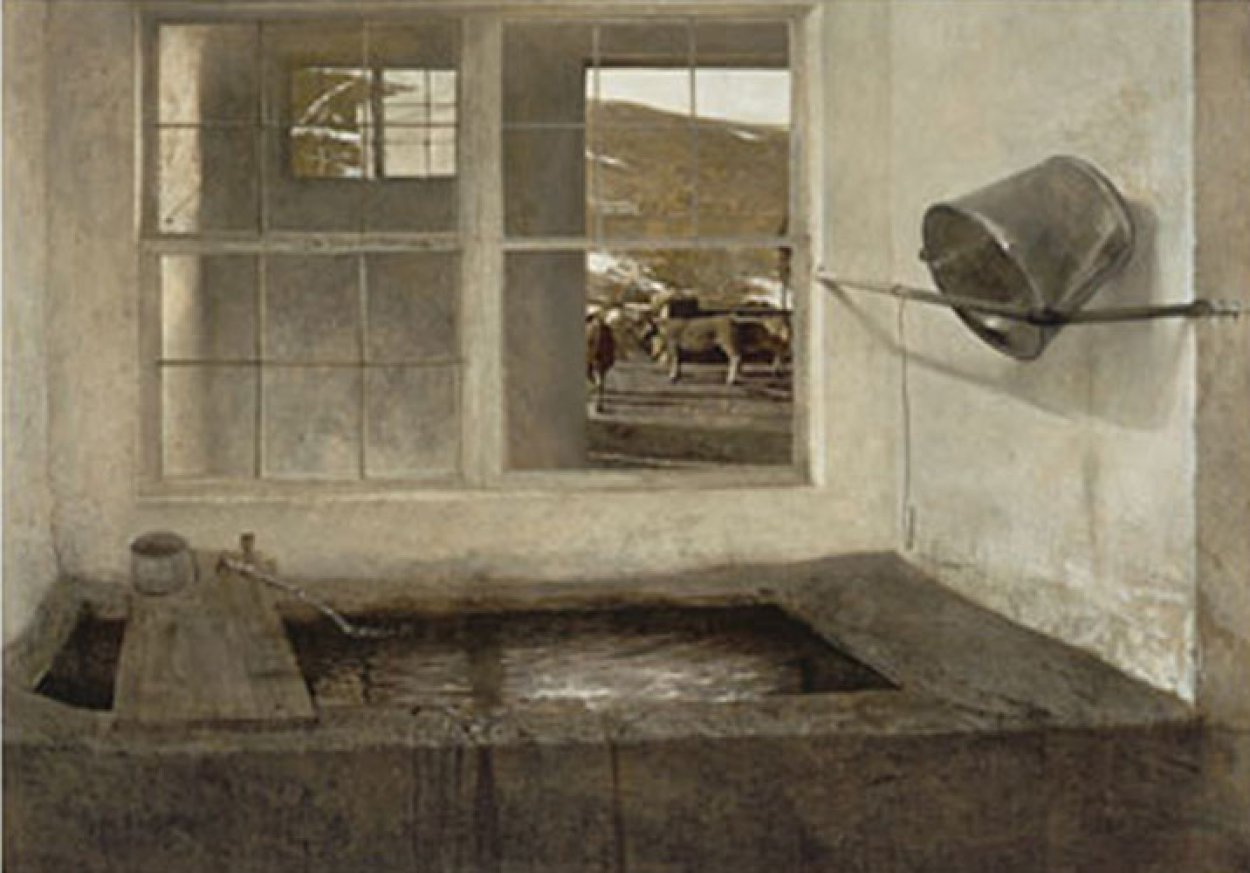 Spring Fed HS 1972 Limited Edition Print by Andrew Wyeth Spring Fed HS 1972 Limited Edition Print by Andrew Wyeth