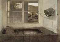 Spring Fed HS 1972 Limited Edition Print by Andrew Wyeth - 0 Spring Fed HS 1972 Limited Edition Print by Andrew Wyeth - 0
