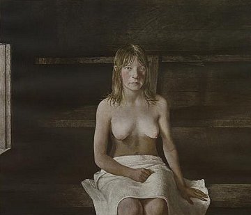 Sauna 1979 Poster HS Limited Edition Print - Andrew Wyeth Sauna 1979 Poster HS Limited Edition Print - Andrew Wyeth