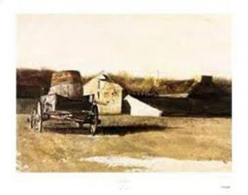 Cider Barrel 1976 Limited Edition Print - Andrew Wyeth Cider Barrel 1976 Limited Edition Print - Andrew Wyeth